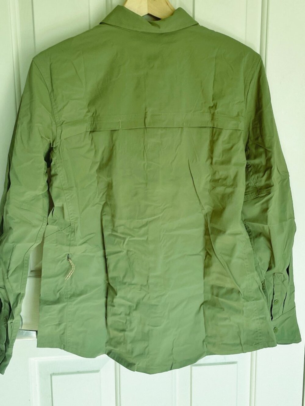 NEW REI Sahara Long-Sleeve Shirt NWT L Sage Hiking Trail Vented UPF 50 - Picture 16 of 16